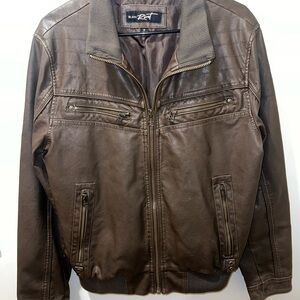 Black River Men’s Brown Leather Jacket